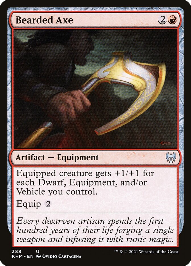 Bearded Axe (Theme Booster): Kaldheim