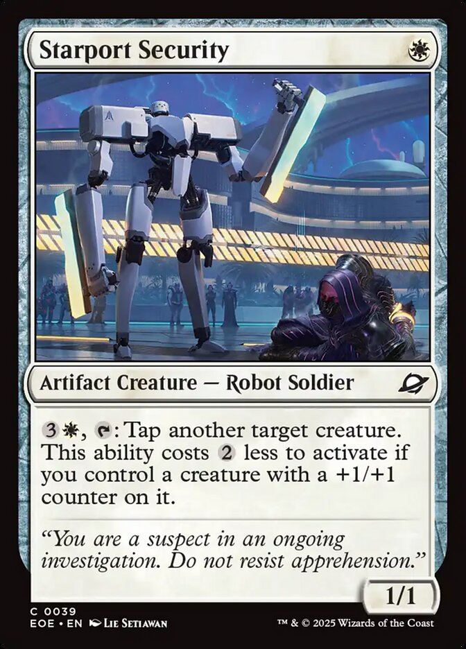 Starport Security - (Foil): Edge of Eternities