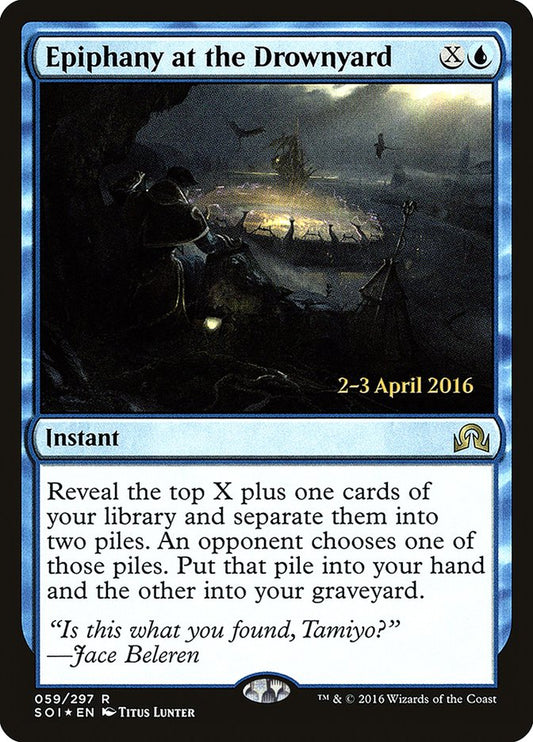 Epiphany at the Drownyard - (Foil): Shadows over Innistrad Promos