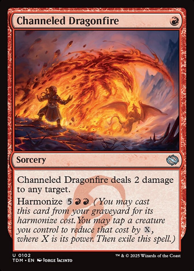 Channeled Dragonfire: Tarkir: Dragonstorm