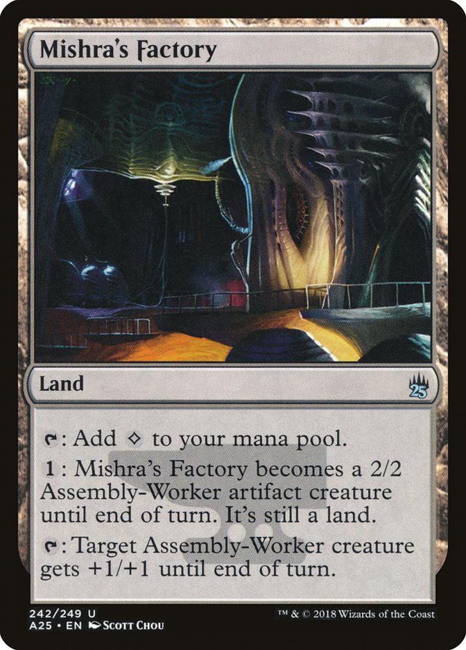 Mishra's Factory: Masters 25