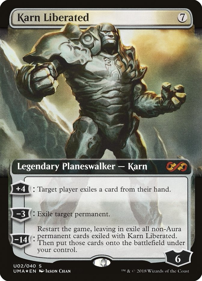 Karn Liberated - (Foil): Ultimate Box Topper