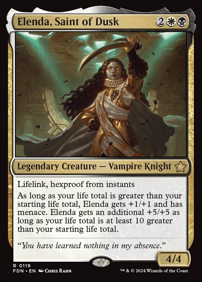 Elenda, Saint of Dusk: Foundations