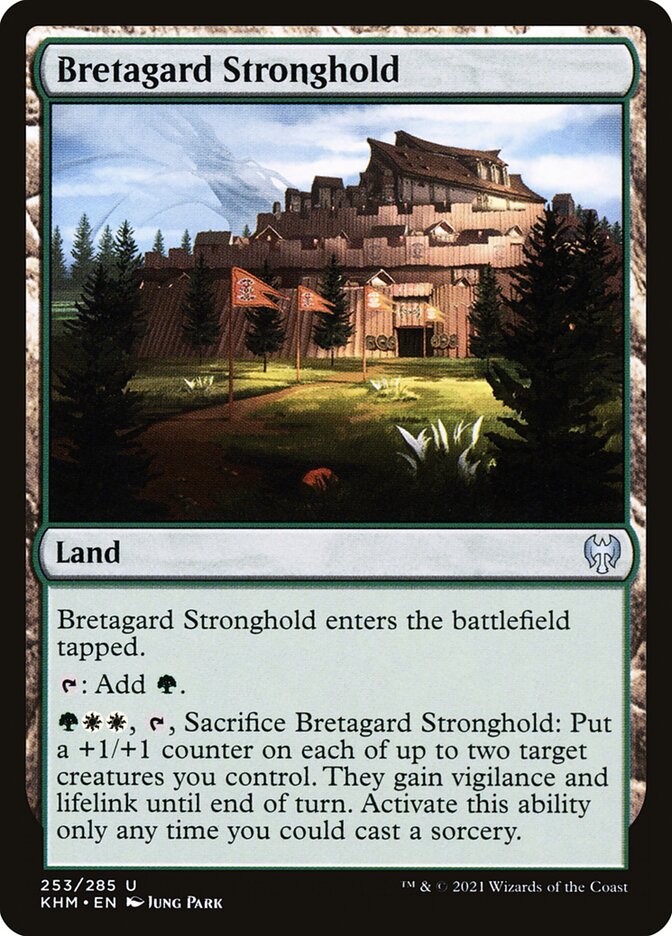 Bretagard Stronghold - (Foil): Kaldheim