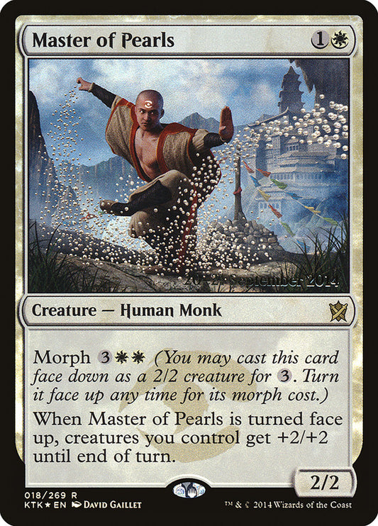 Master of Pearls - (Foil): Khans of Tarkir Promos