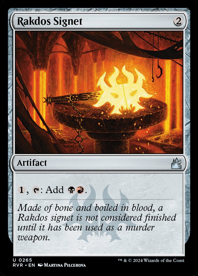 Rakdos Signet: Ravnica Remastered