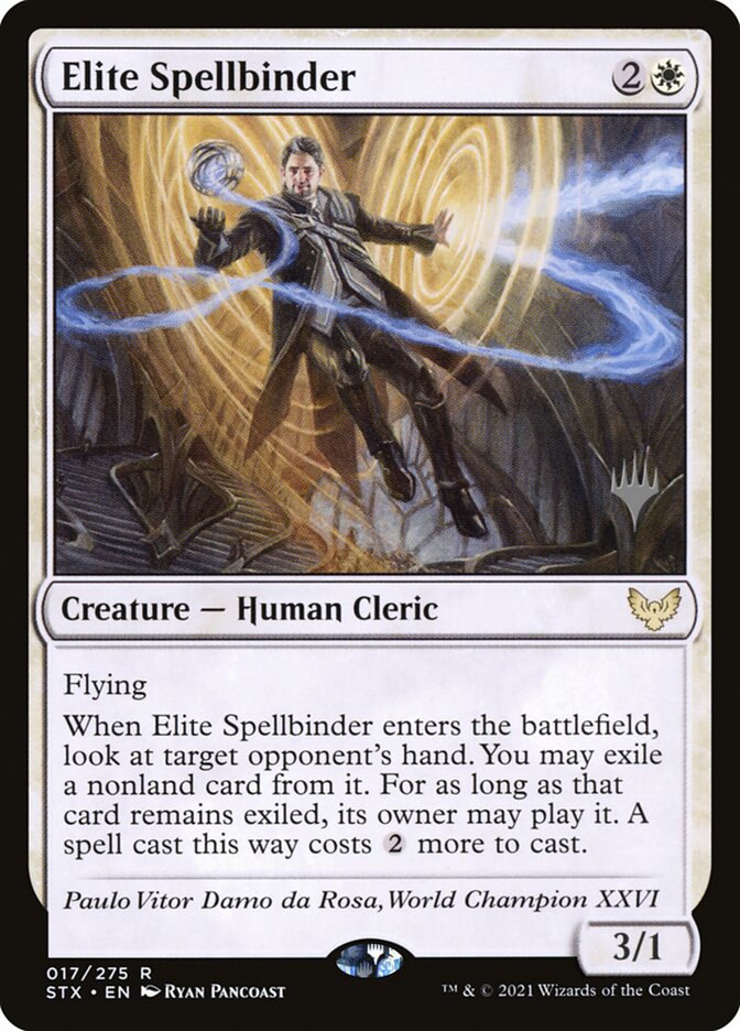 Elite Spellbinder - (Foil): Strixhaven: School of Mages Promos