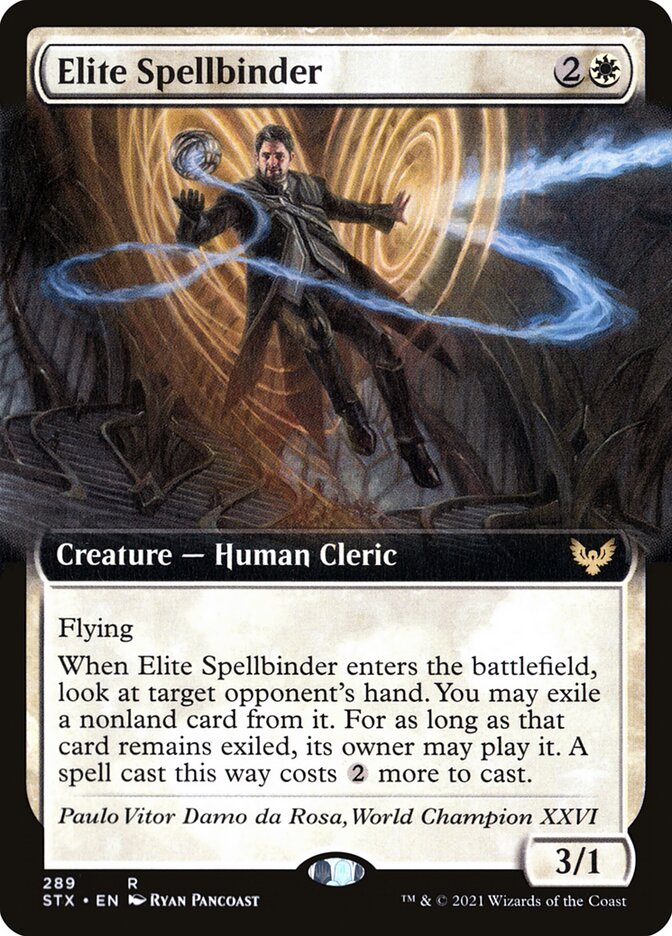 Elite Spellbinder (Extended Art): Strixhaven: School of Mages
