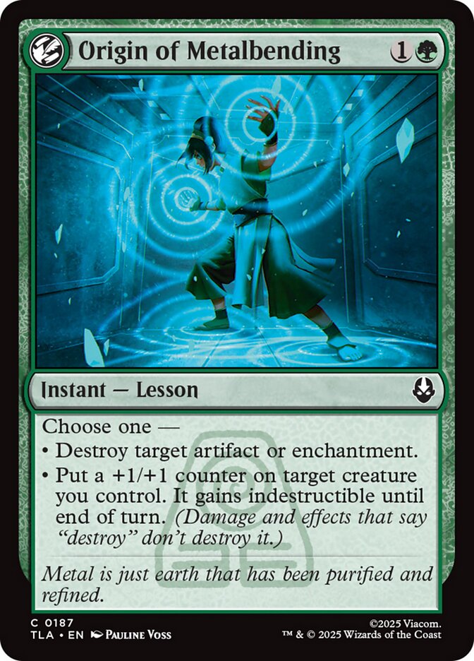 Origin of Metalbending - (Foil): Avatar: The Last Airbender