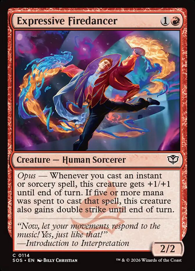 Expressive Firedancer: Secrets of Strixhaven