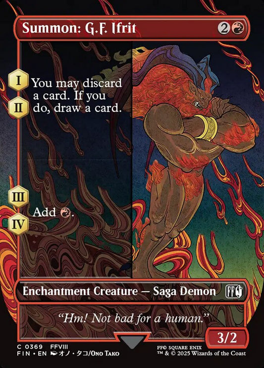 Summon: G.F. Ifrit: Final Fantasy