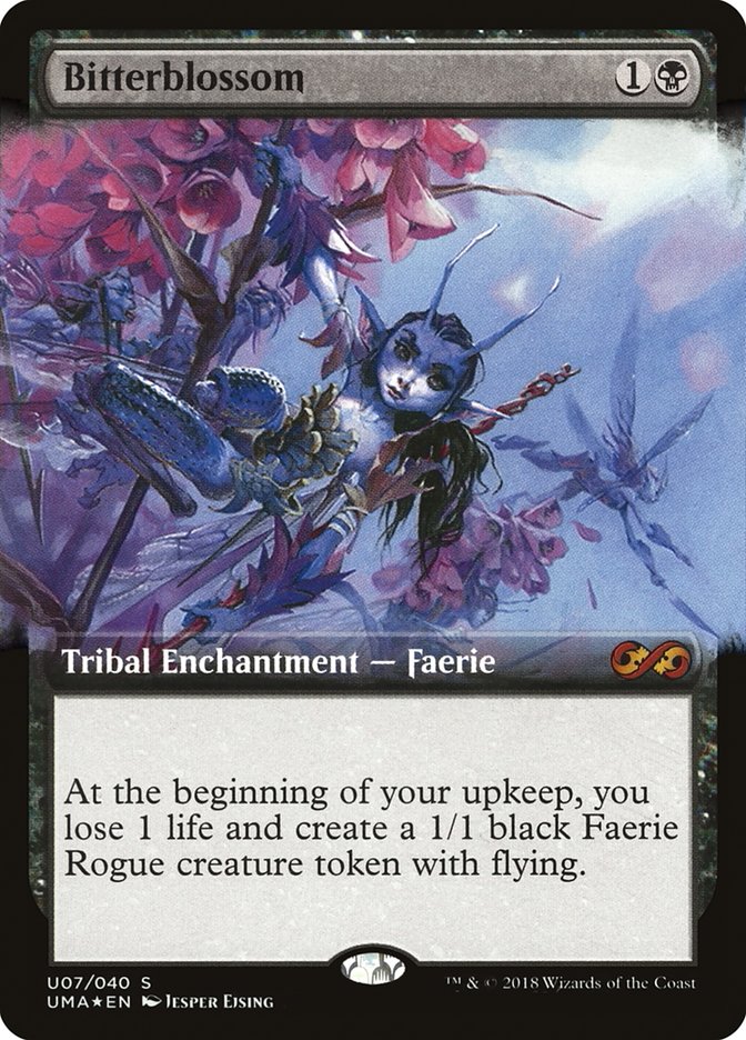 Bitterblossom - (Foil): Ultimate Box Topper