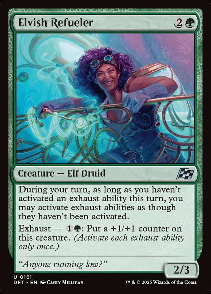 Elvish Refueler - (Foil): Aetherdrift