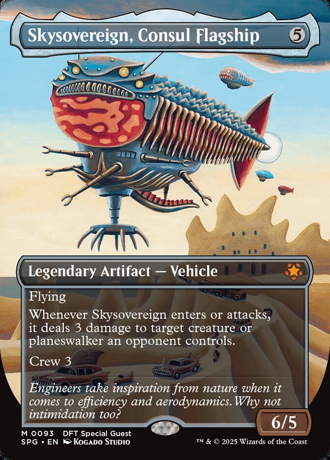 Skysovereign, Consul Flagship (Borderless) - (Foil): Special Guests