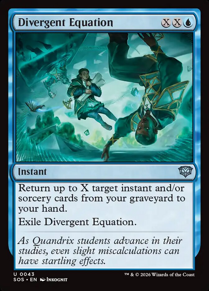 Divergent Equation - (Foil): Secrets of Strixhaven