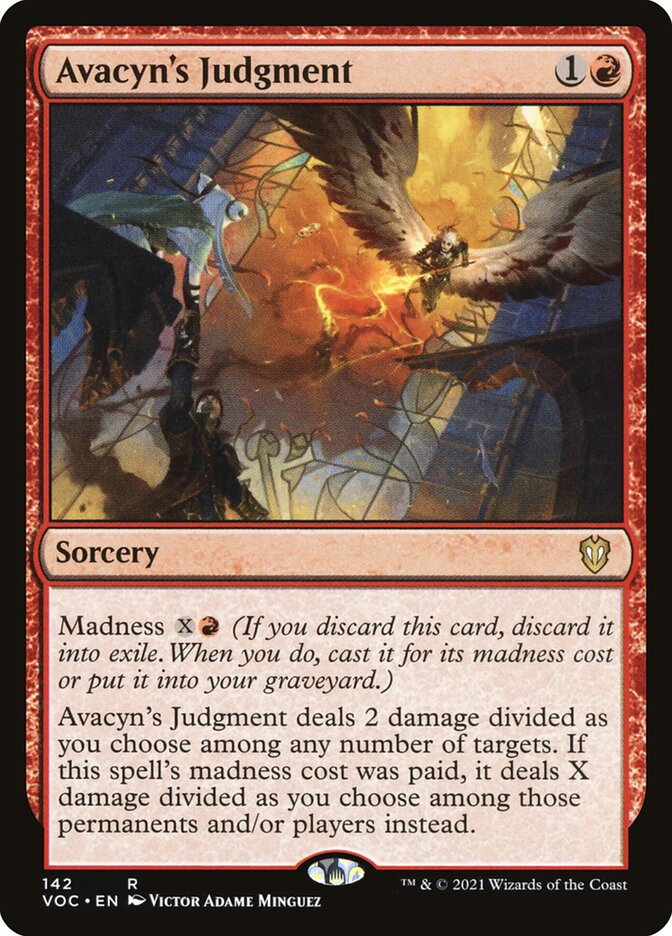 Avacyn's Judgment: Crimson Vow Commander