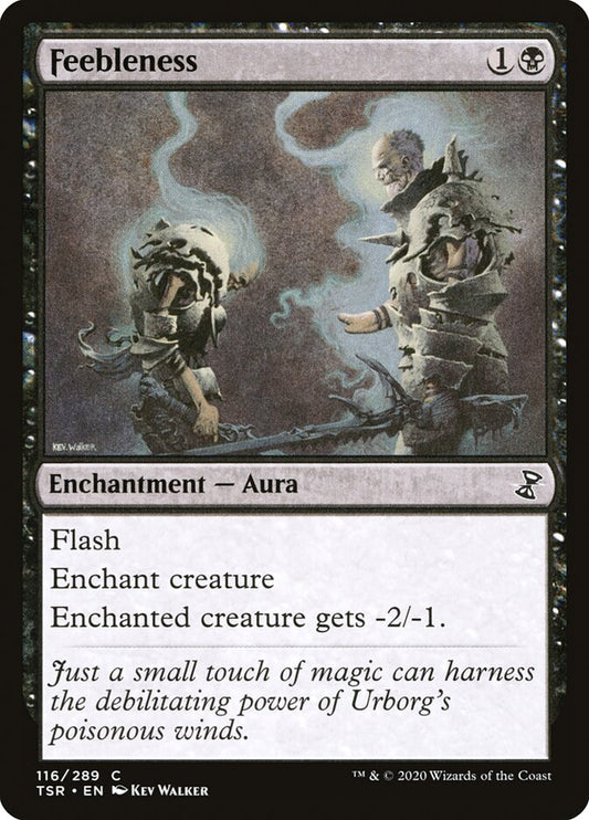 Feebleness - (Foil): Time Spiral Remastered