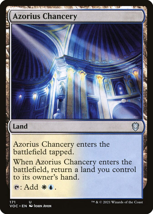 Azorius Chancery: Crimson Vow Commander