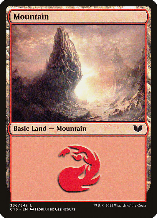Mountain (#336): Commander 2015