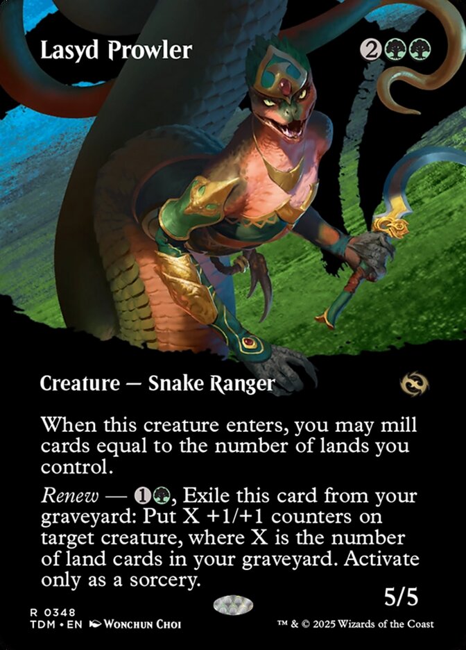 Lasyd Prowler (Borderless): Tarkir: Dragonstorm