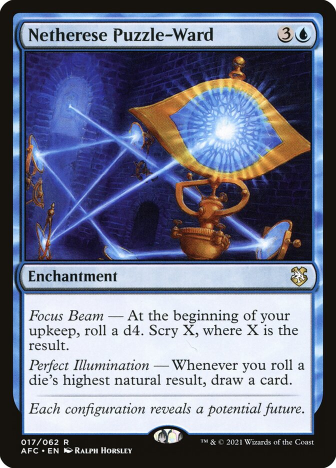 Netherese Puzzle-Ward: Forgotten Realms Commander