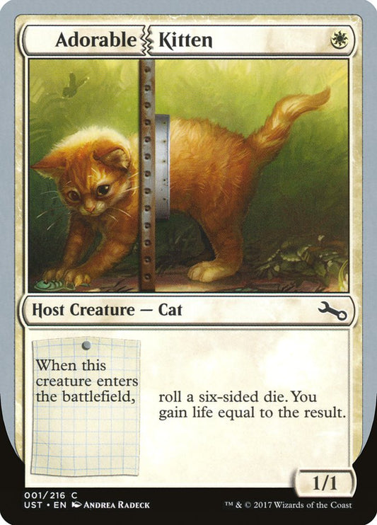 Adorable Kitten - (Foil): Unstable