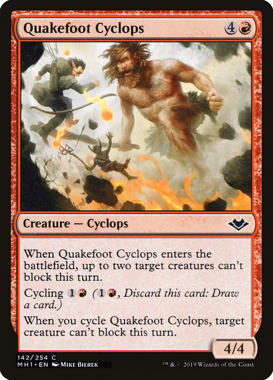 Quakefoot Cyclops: Modern Horizons