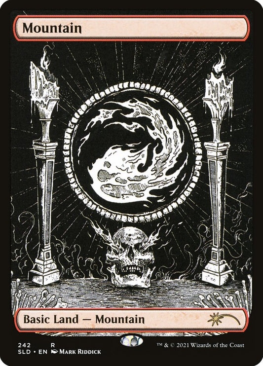 Mountain (Secret Lair) (#242) (Full Art) - (Foil)