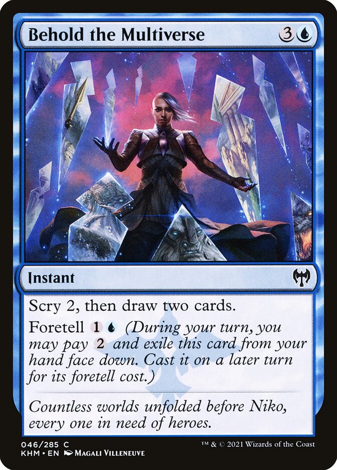 Behold the Multiverse - (Foil): Kaldheim
