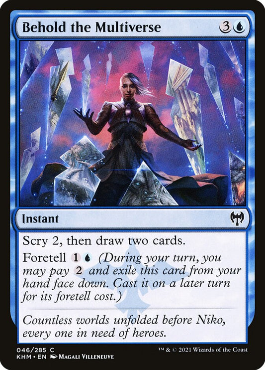 Behold the Multiverse - (Foil): Kaldheim