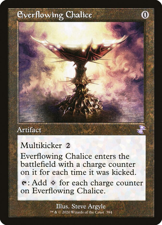 Everflowing Chalice (Retro Frame) - (Foil): Time Spiral Remastered