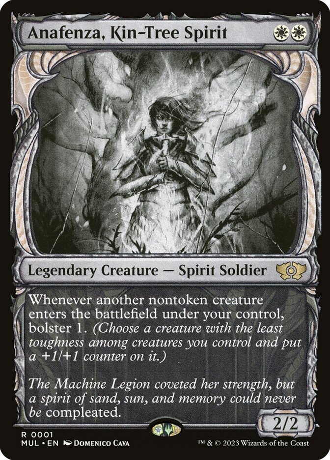 Anafenza, Kin-Tree Spirit (Showcase) - (Foil): Multiverse Legends