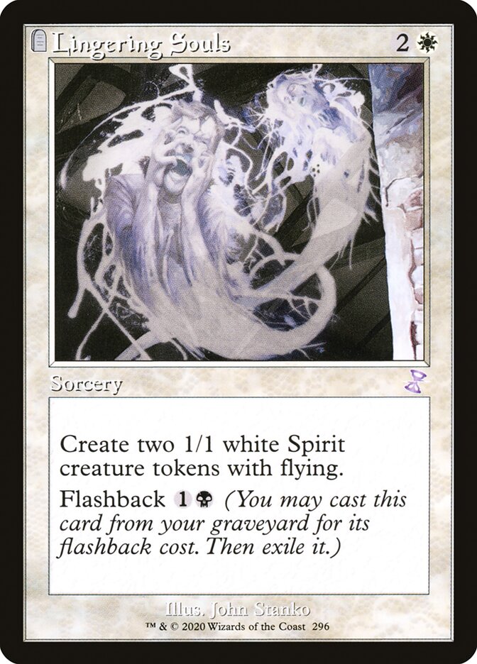 Lingering Souls (Retro Frame) - (Foil): Time Spiral Remastered