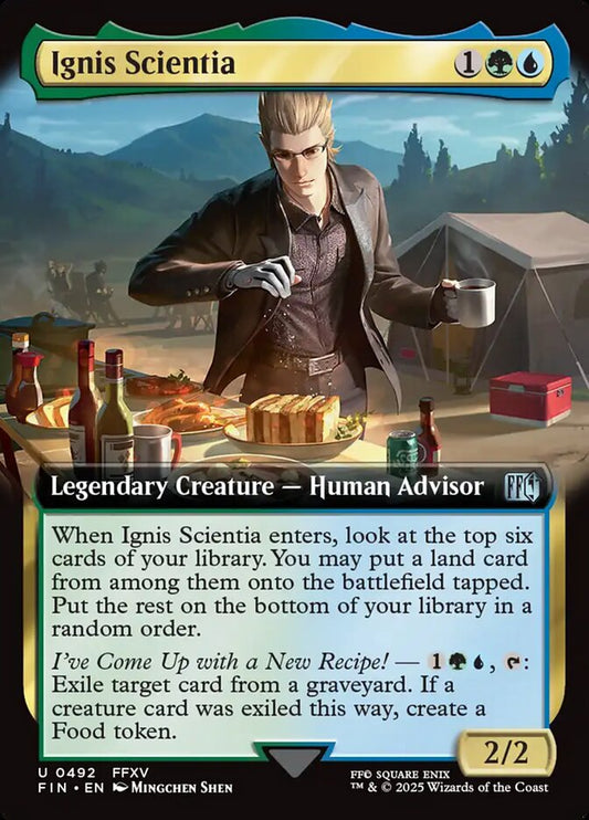 Ignis Scientia (Extended Art) - (Foil): Final Fantasy
