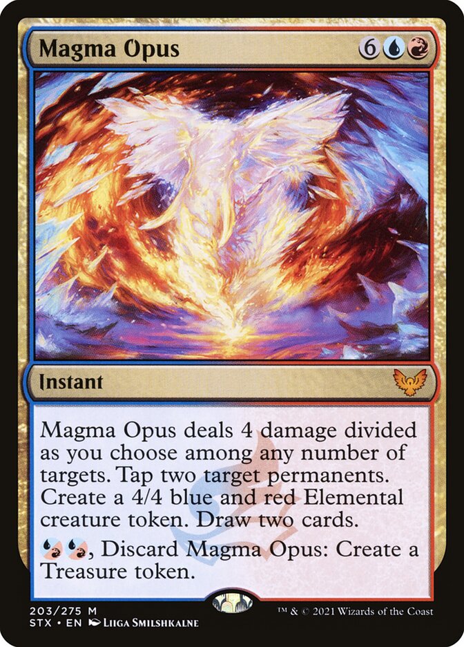 Magma Opus - (Foil): Strixhaven: School of Mages