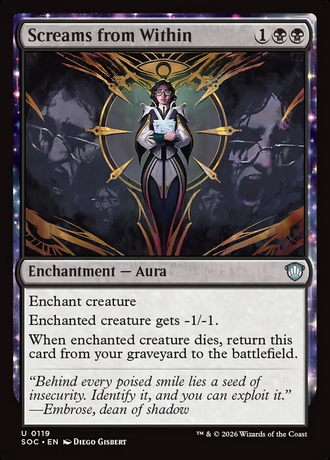 Screams from Within: Secrets of Strixhaven Commander