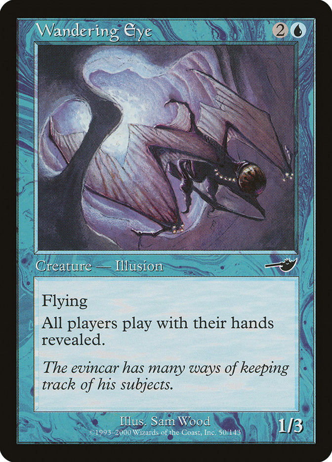 Wandering Eye - (Foil): Nemesis
