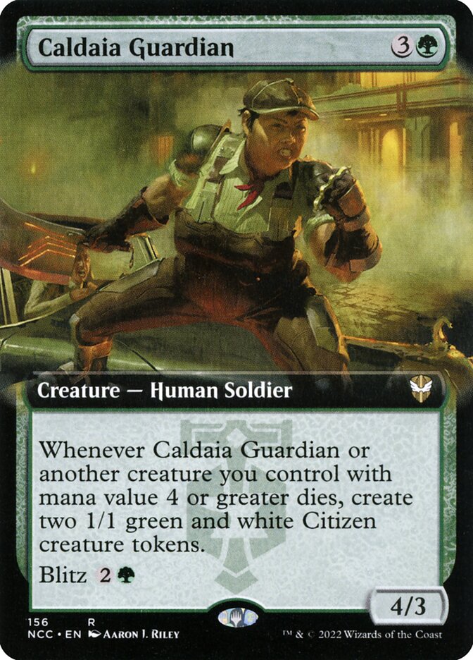 Caldaia Guardian (Extended Art): New Capenna Commander