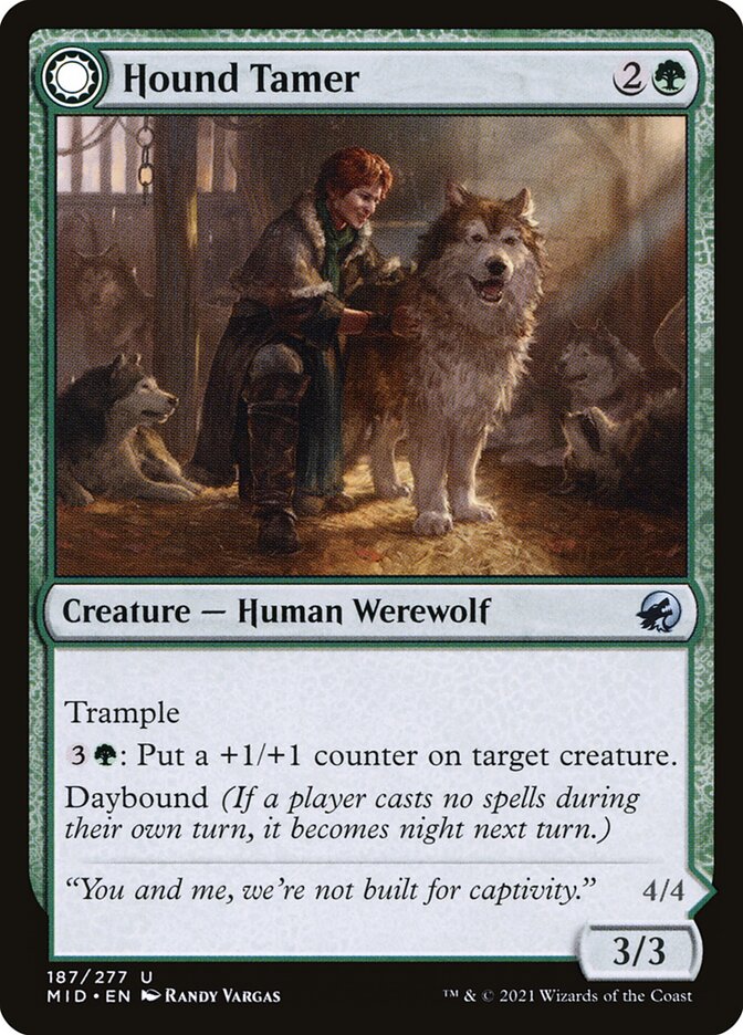 Hound Tamer // Untamed Pup: Innistrad: Midnight Hunt