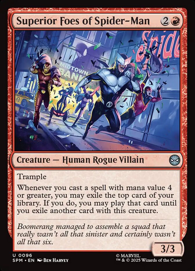 Superior Foes of Spider-Man - (Foil): Marvel's Spider-Man