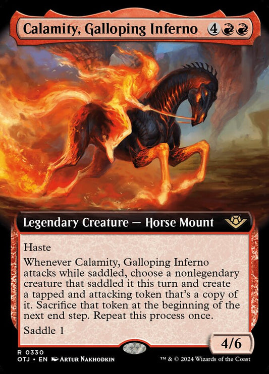 Calamity, Galloping Inferno (Extended Art): Outlaws of Thunder Junction
