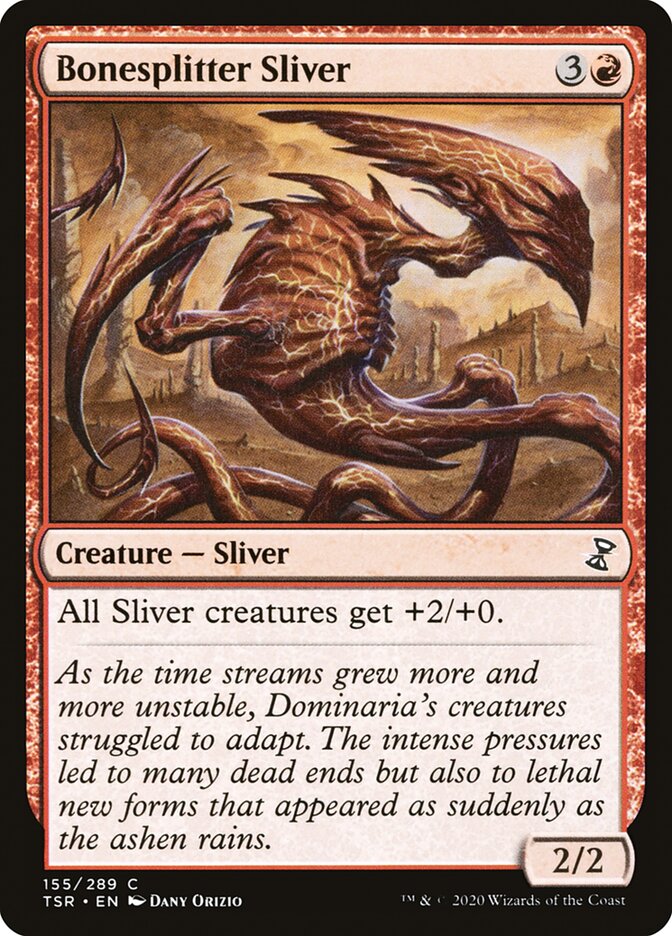 Bonesplitter Sliver - (Foil): Time Spiral Remastered
