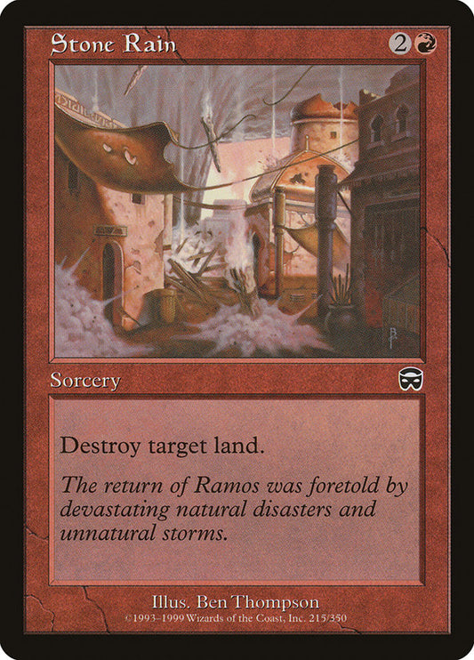 Stone Rain - (Foil): Mercadian Masques