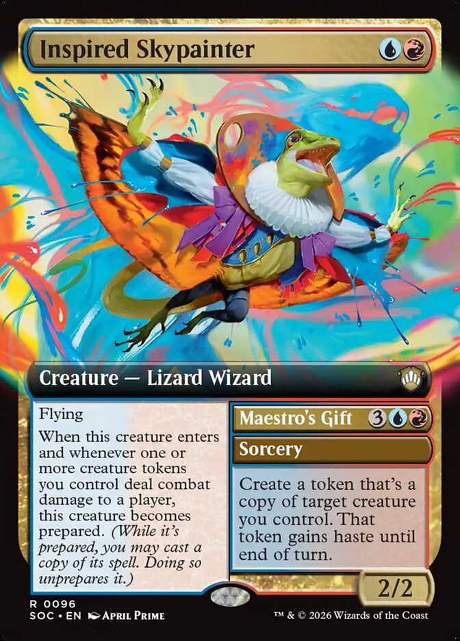 Inspired Skypainter // Maestro's Gift: Secrets of Strixhaven Commander