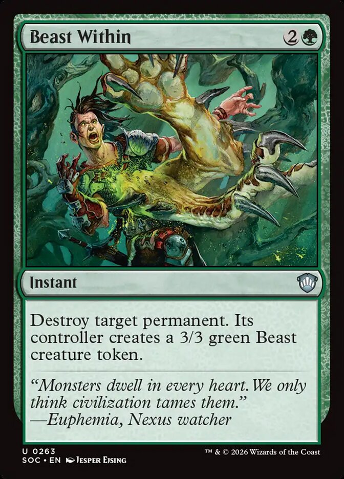 Beast Within: Secrets of Strixhaven Commander