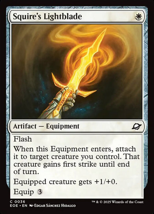 Squire's Lightblade: Edge of Eternities