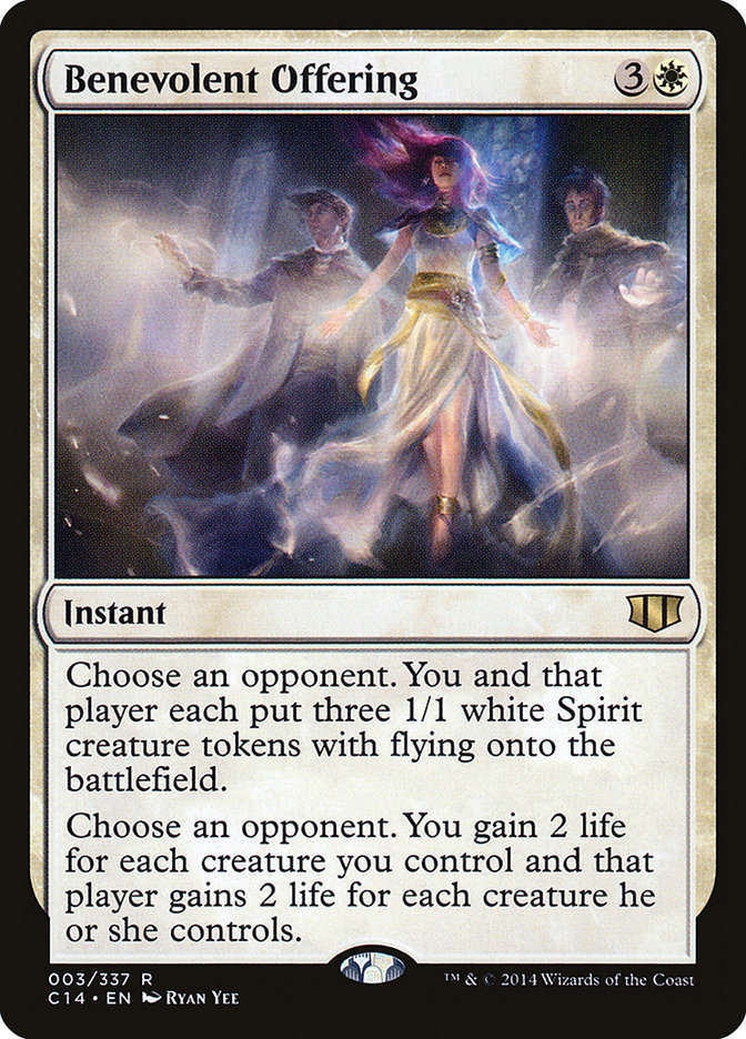 Benevolent Offering: Commander 2014