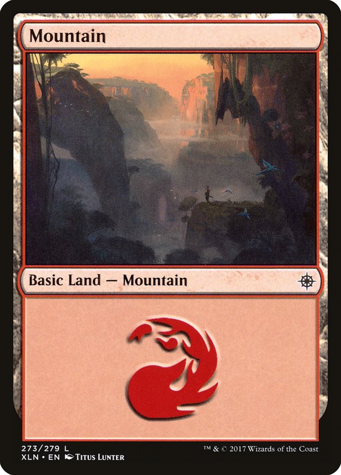 Mountain (#273) - (Foil): Ixalan