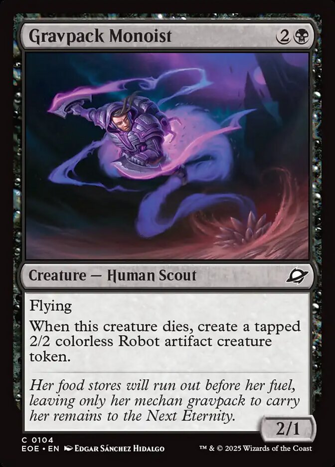 Gravpack Monoist: Edge of Eternities