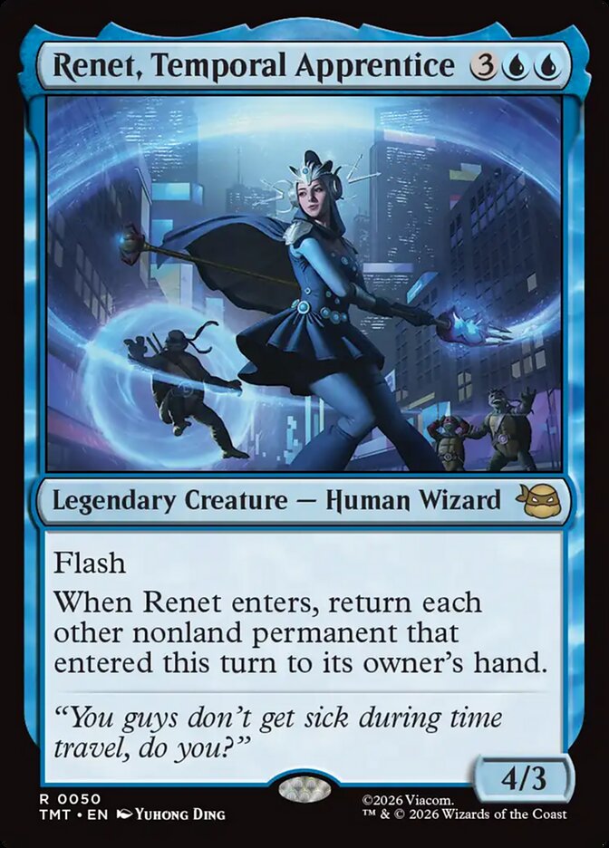 Renet, Temporal Apprentice: Teenage Mutant Ninja Turtles